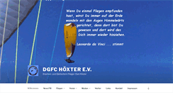 Desktop Screenshot of dgfc-hoexter.de